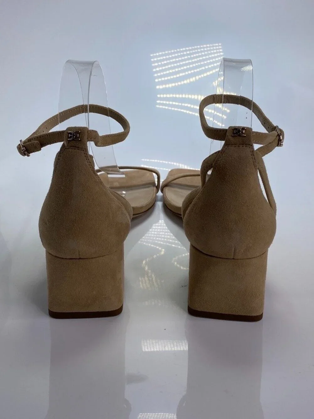 Sam Edelman Women's Wilson Golden Caramel Strap Block Heel sandal Sz 11